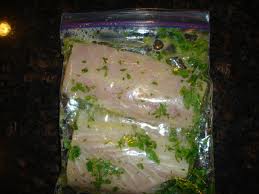 marinade for fish in plastic bad